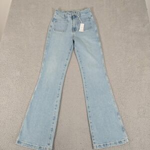 Outerknown Light Blue Flare Jeans